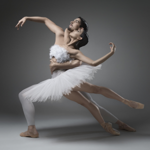 Melbourne Ballet Company's promotional image for 'Intention and Desire', featuring Kristy Lee Denovan and Alexander Baden Bryce. Photo: Taylor Ferne-Morris